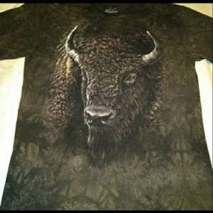 Rare* Buffalo Head The Mountian Shirt Sz XL